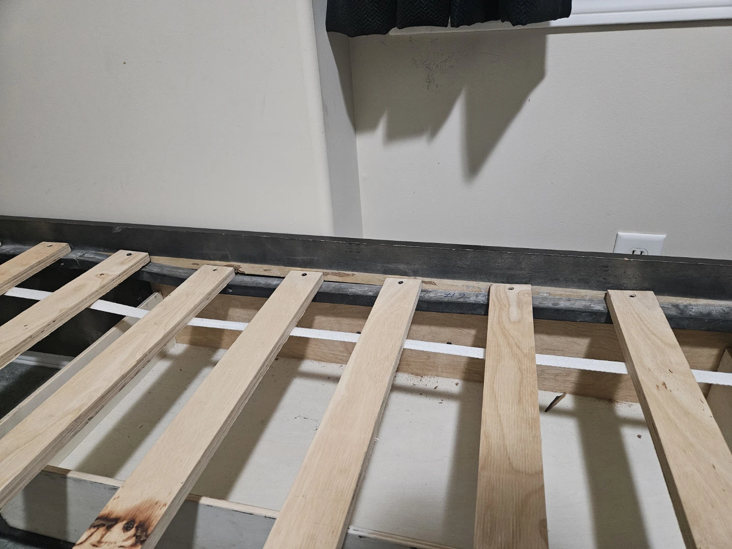 Queen Size Bed Frame with Storage + Night Stand - photo 5