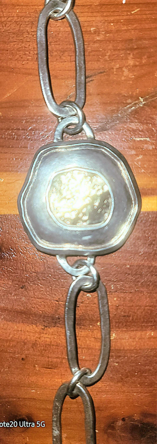 Silver & Gold Tone Link Bracelet - photo 5