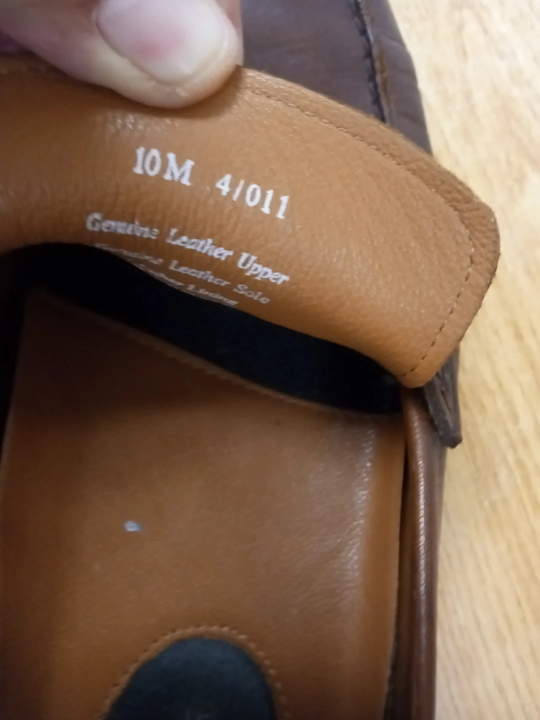 Banana Republic Brown Leather Loafers - Size 10M - photo 3