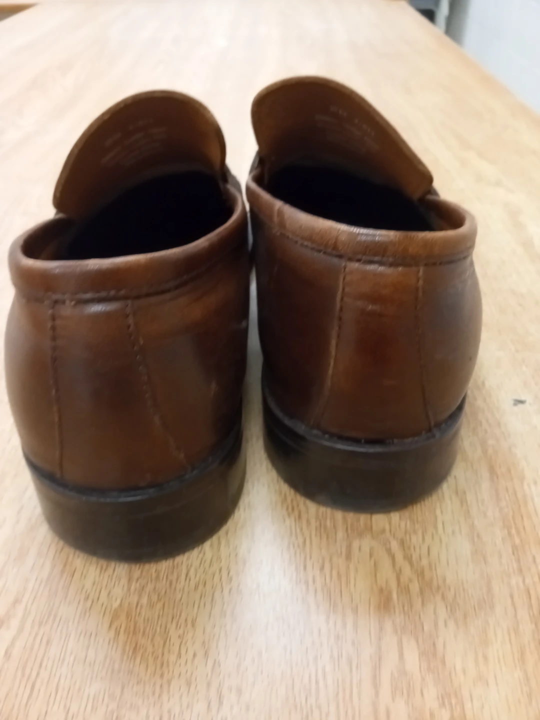 Banana Republic Brown Leather Loafers - Size 10M - photo 4