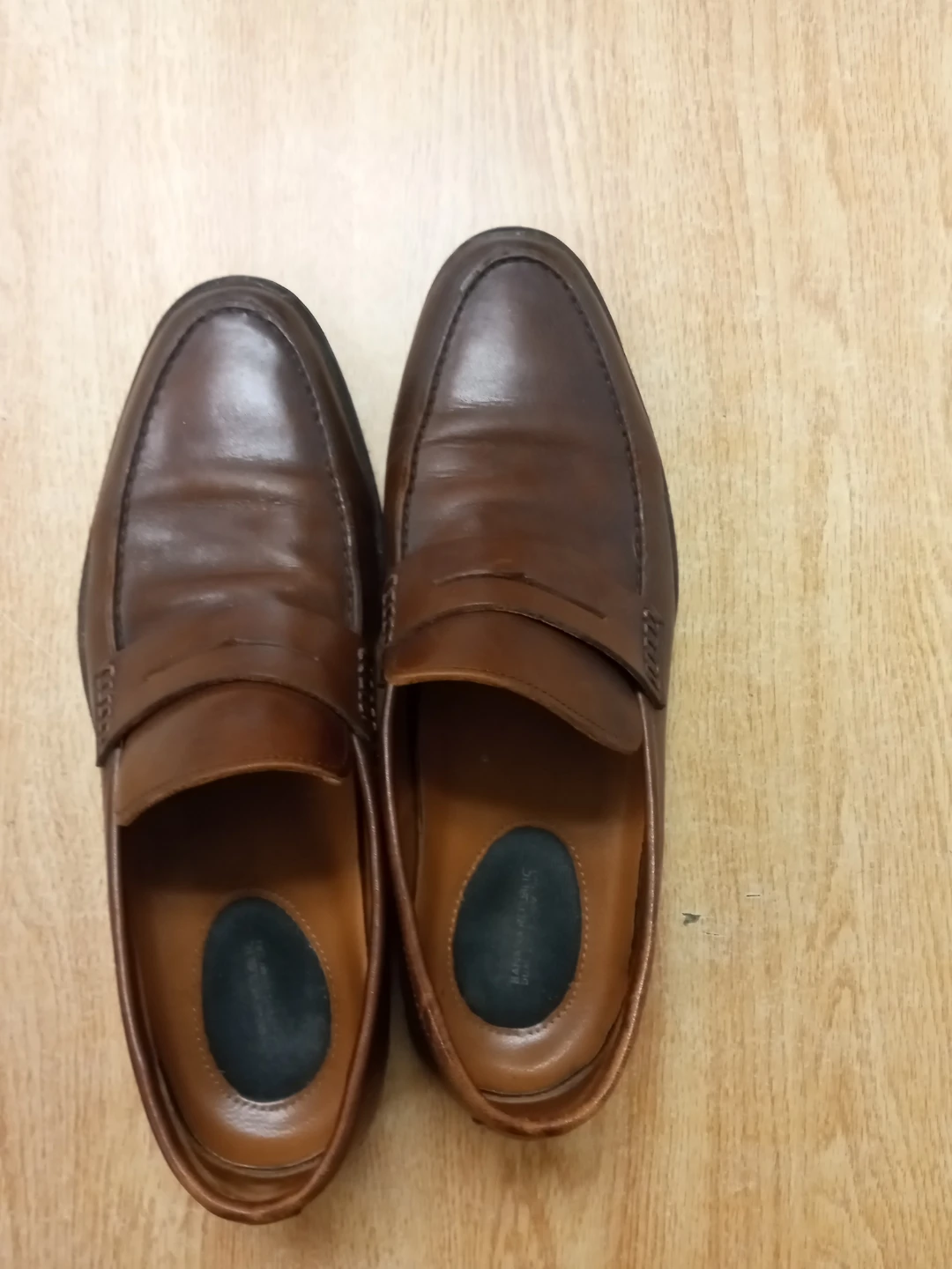 Banana Republic Brown Leather Loafers - Size 10M - photo 5