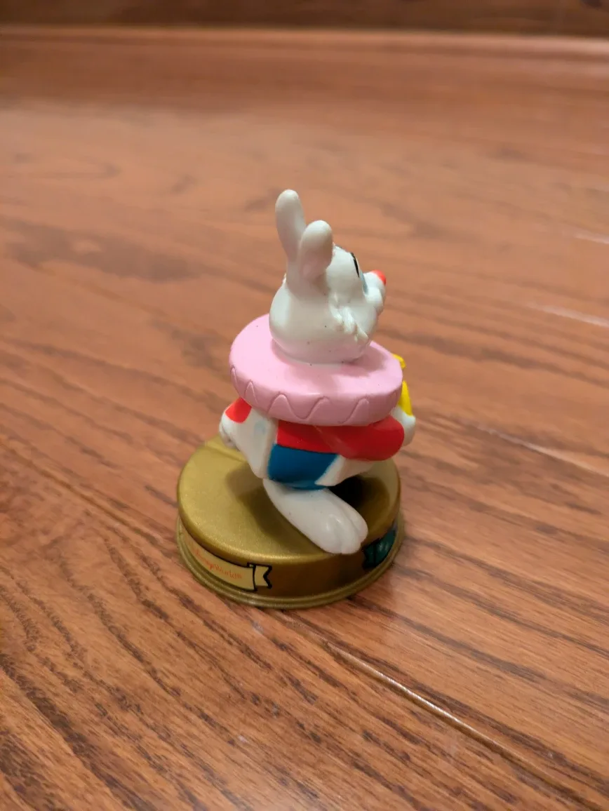 Disney White Rabbit Figurine #cleanout image indicator(4)