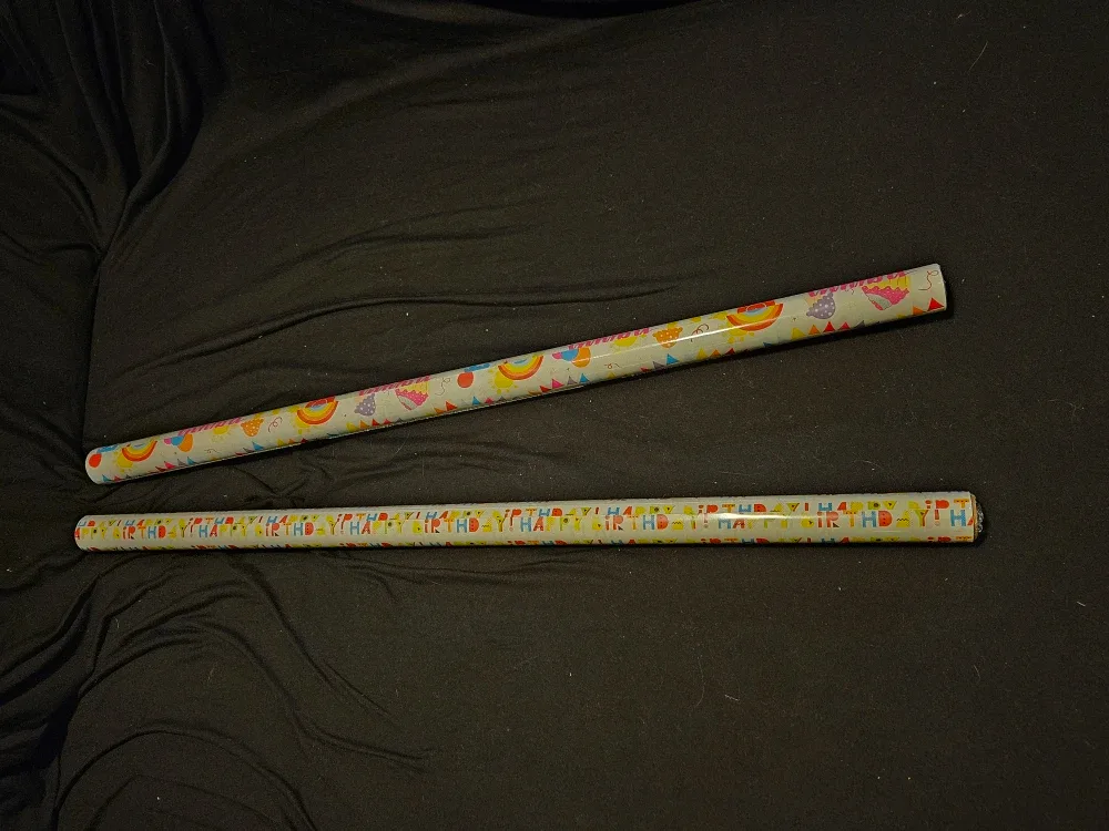 Birthday Wrapping Paper Rolls