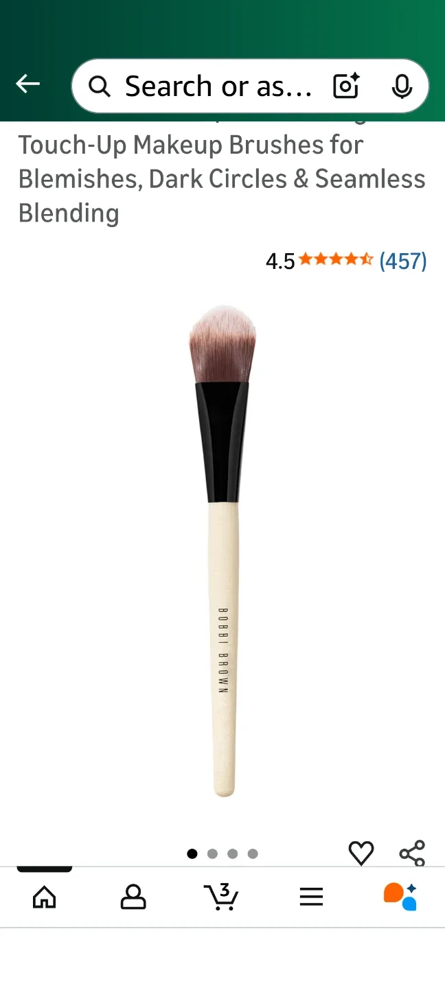 Bobbi Brown Foundation Brush - Makeup Brush image indicator(2)