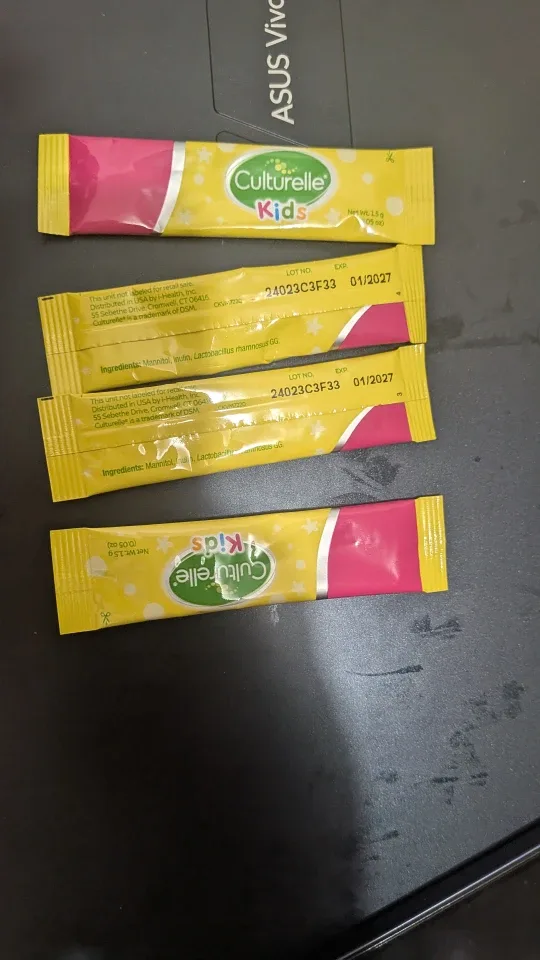 Culturelle Kids Probiotic Packets - Exp 01/2027 - #Cleanout