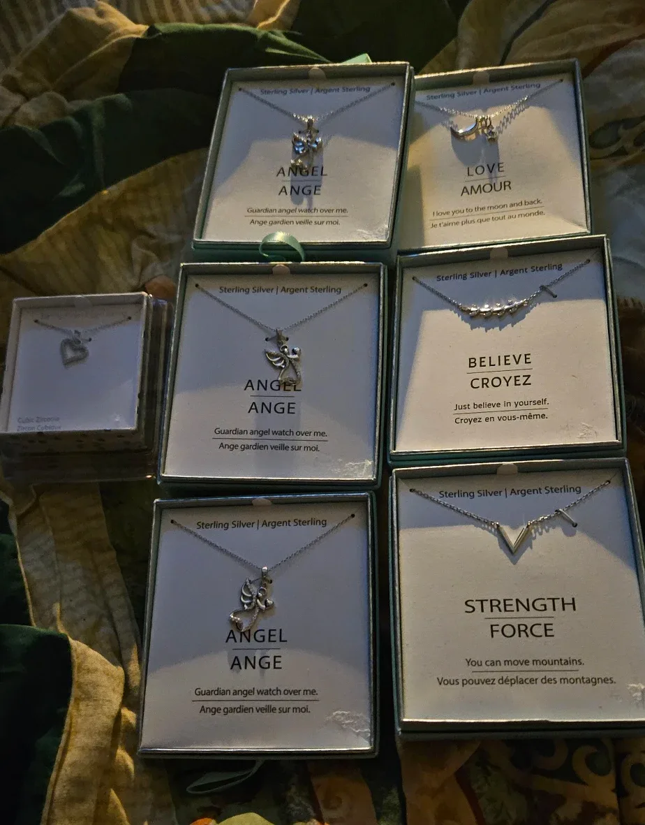 Sterling Silver Necklaces - New in Box