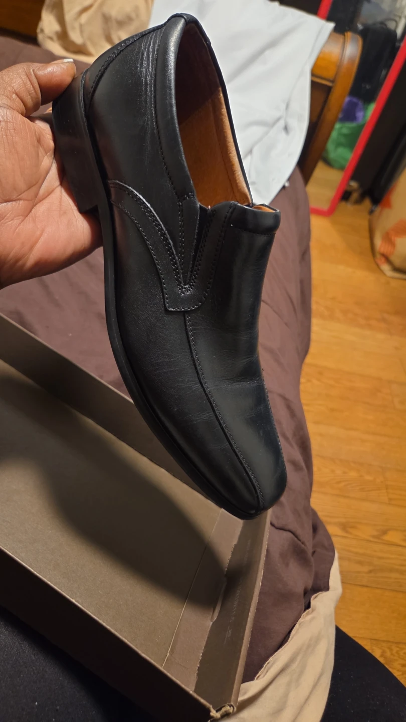 Florsheim Men's Black Leather Dress Shoes