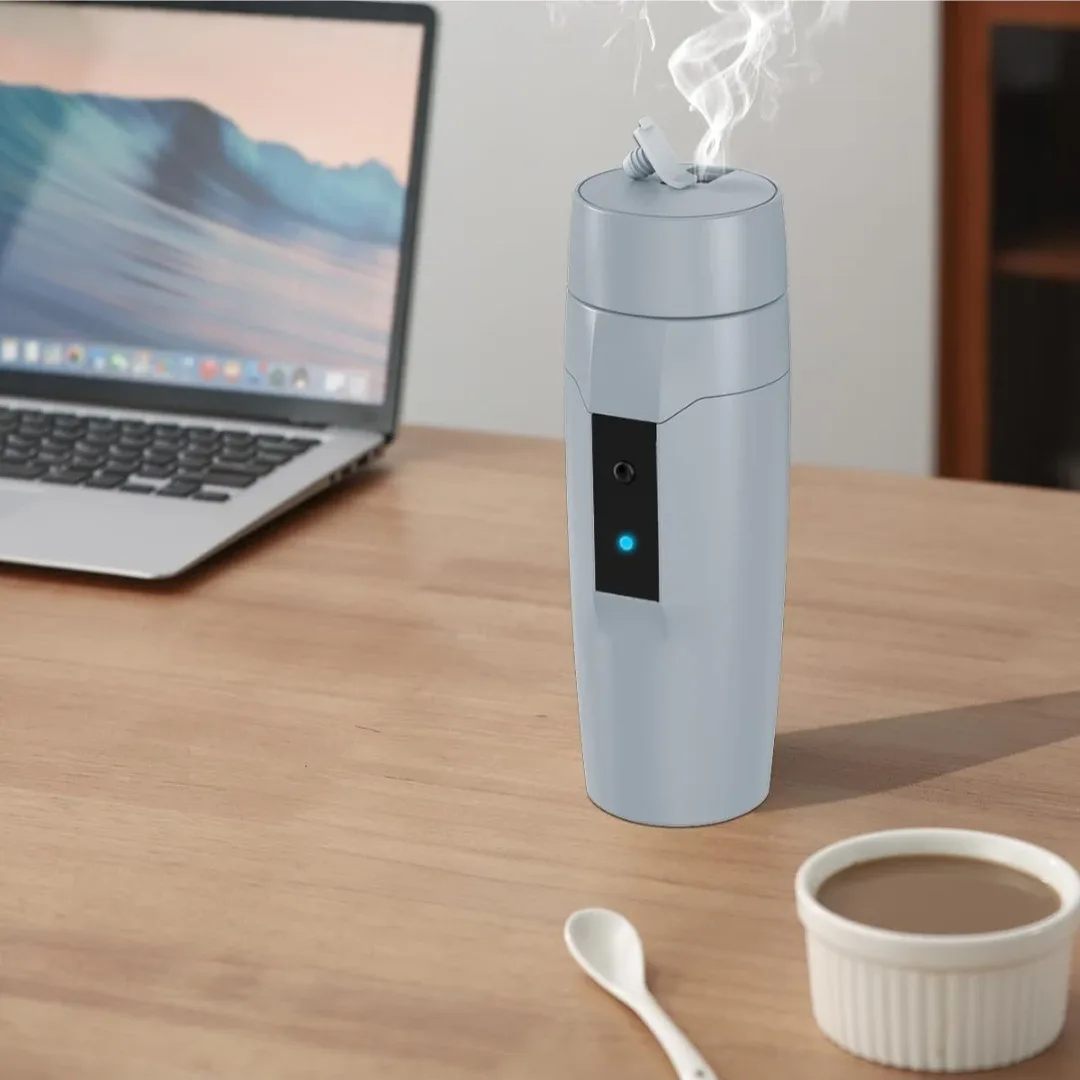 Portable Electric Kettle Boiler, Small Electric Travel Kettle,.. image indicator(6)