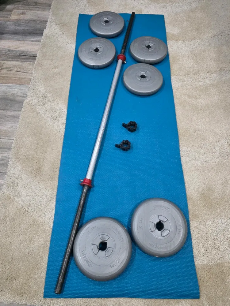 Challenger Weight Set - Barbell & Plates