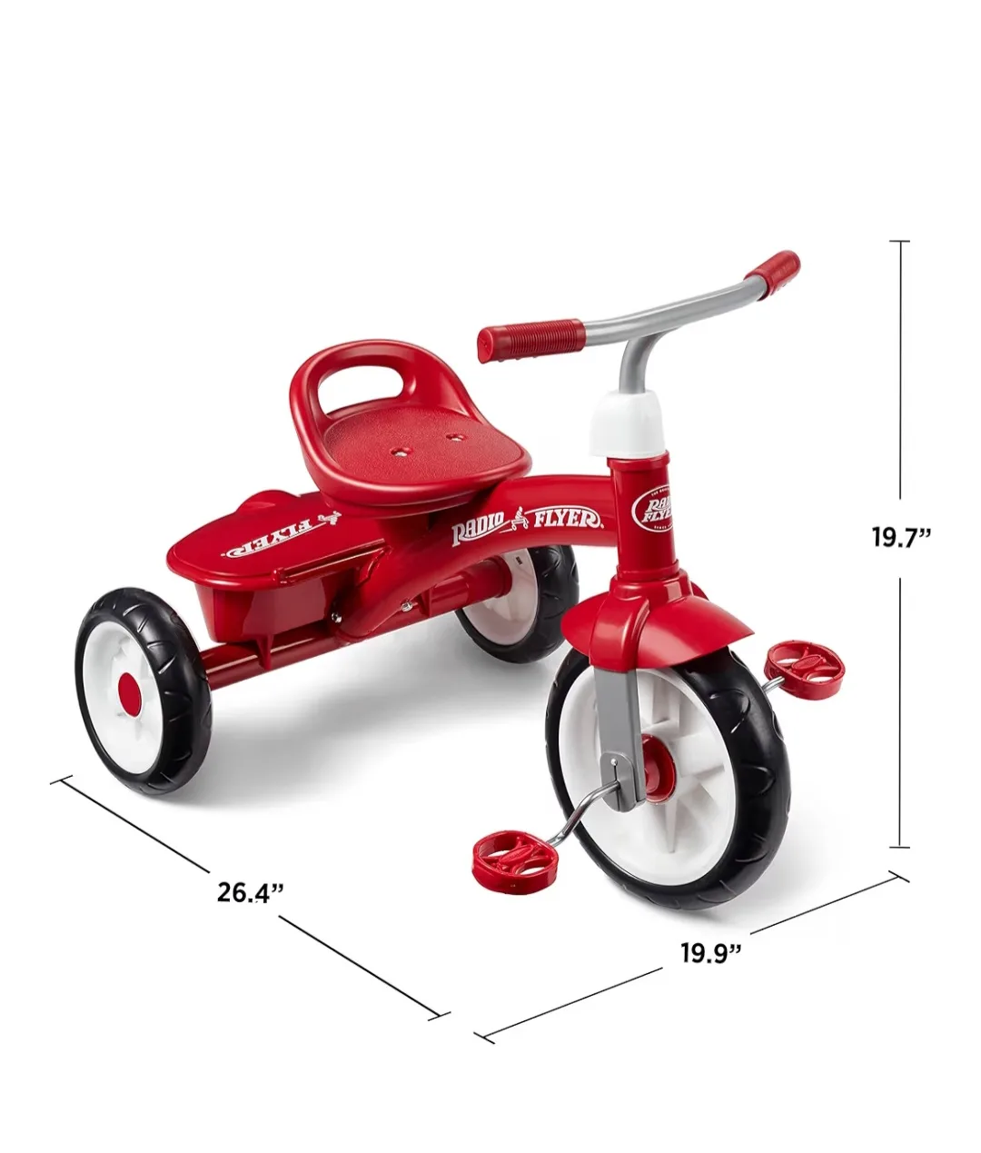 Radio Flyer Red Tricycle image indicator(6)