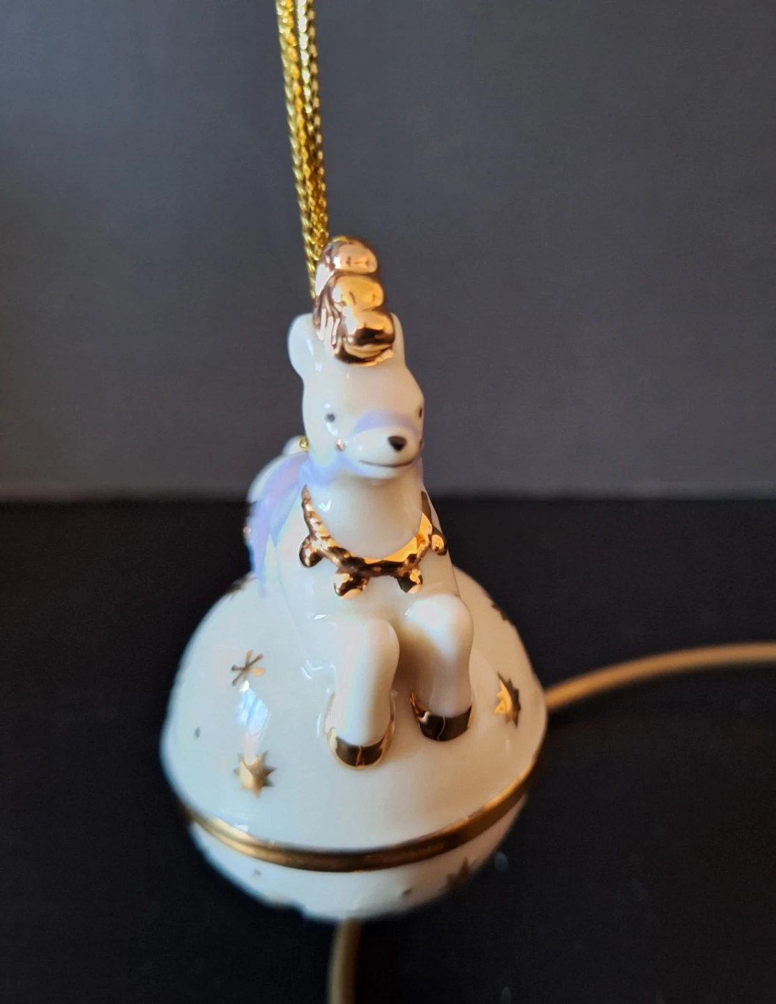 Unicorn/Reindeer Porcelain Ornament lenox - photo 2