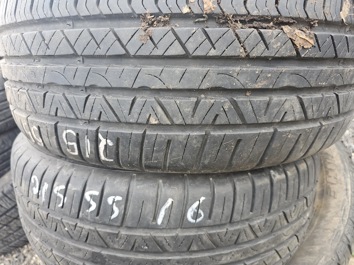 2X215/55/R16 copper all season tires only 2 - photo 2