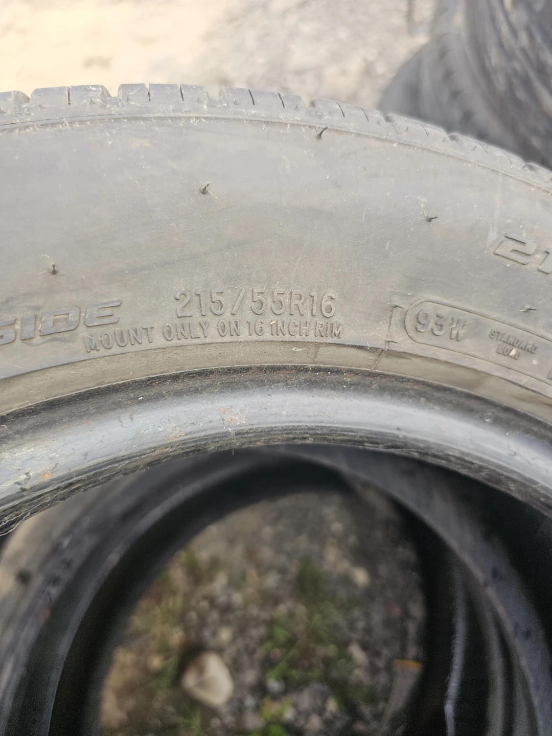 2X215/55/R16 copper all season tires only 2 - photo 3