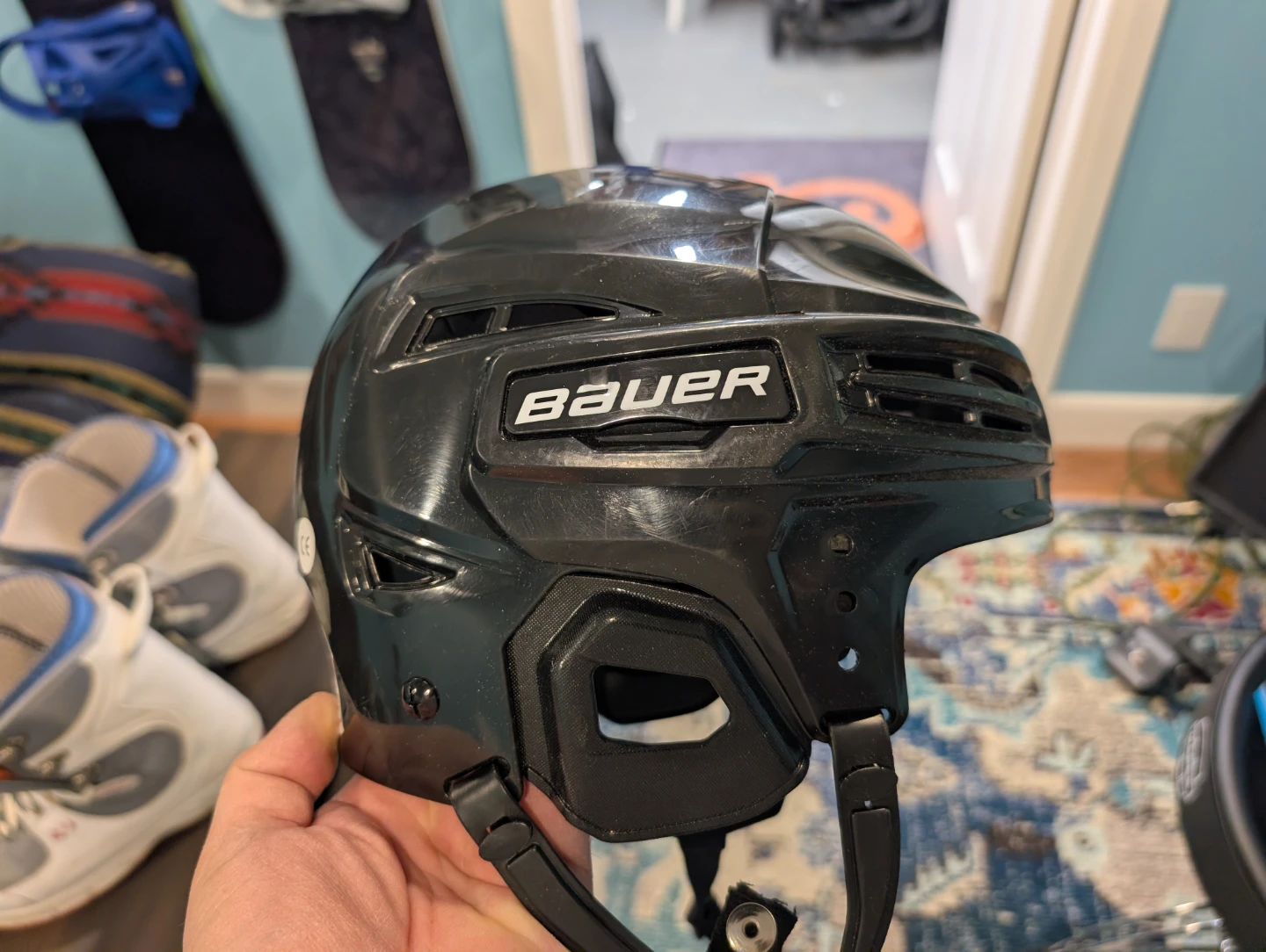 Bauer IMS 5.0 Hockey Helmet - Black, Size M