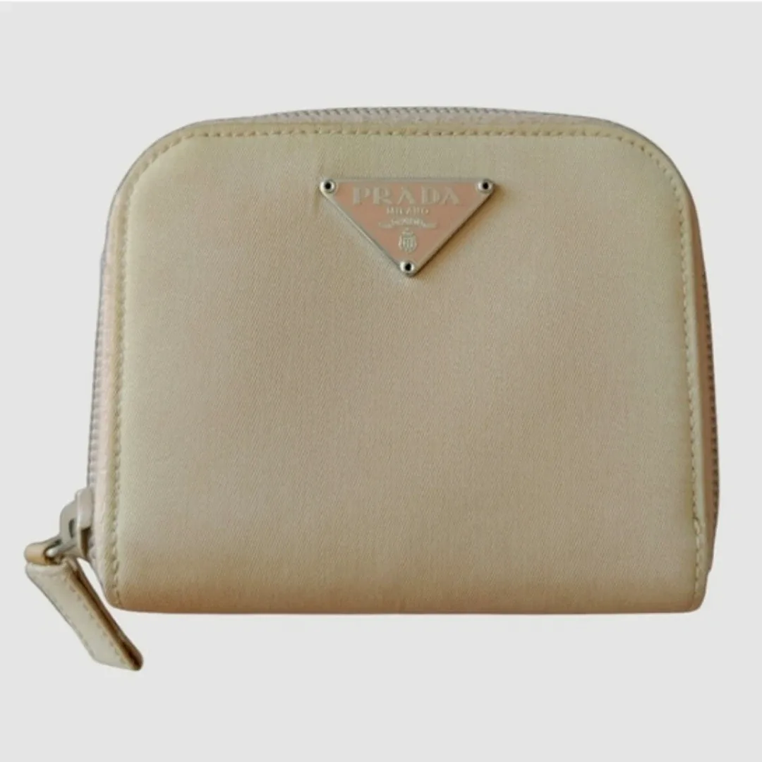 Authentic Prada Nylon Compact Wallet