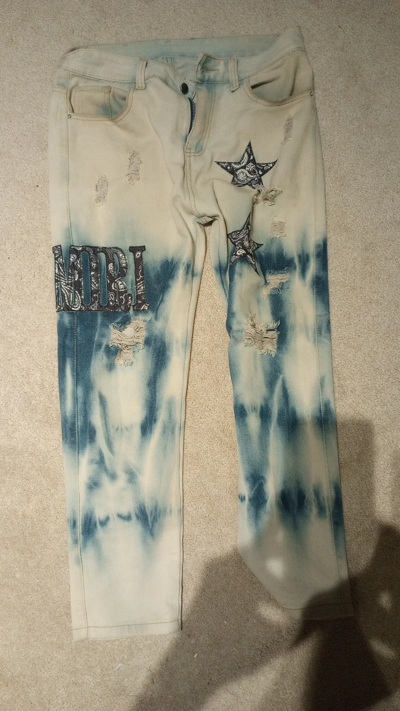 Amiri bandana jeans