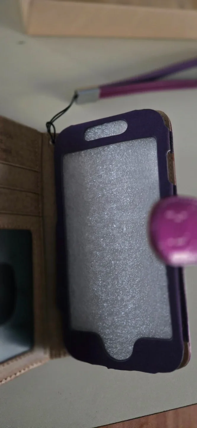 Louis Vuitton Purple Phone Wallet Case image indicator(4)