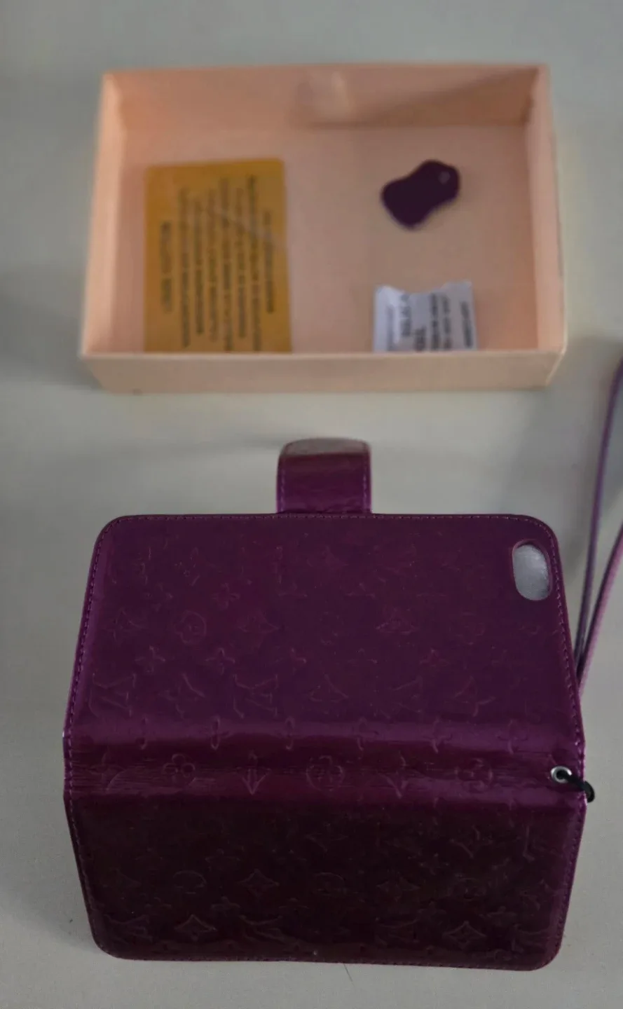 Louis Vuitton Purple Phone Wallet Case image indicator(5)