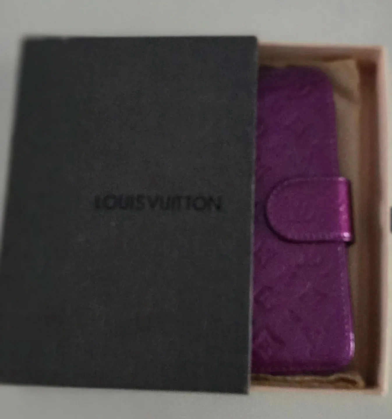 Louis Vuitton Purple Phone Wallet Case image indicator(6)