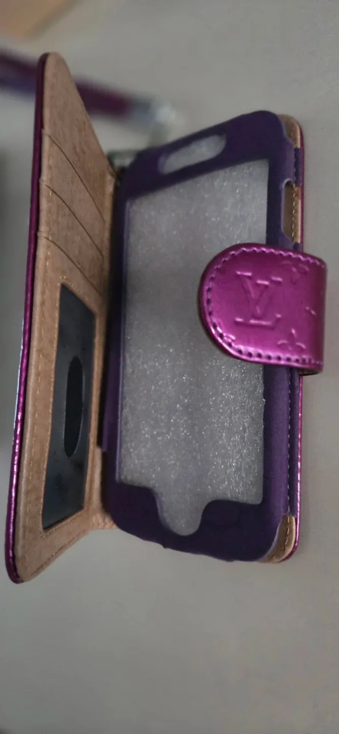 Louis Vuitton Purple Phone Wallet Case image indicator(7)