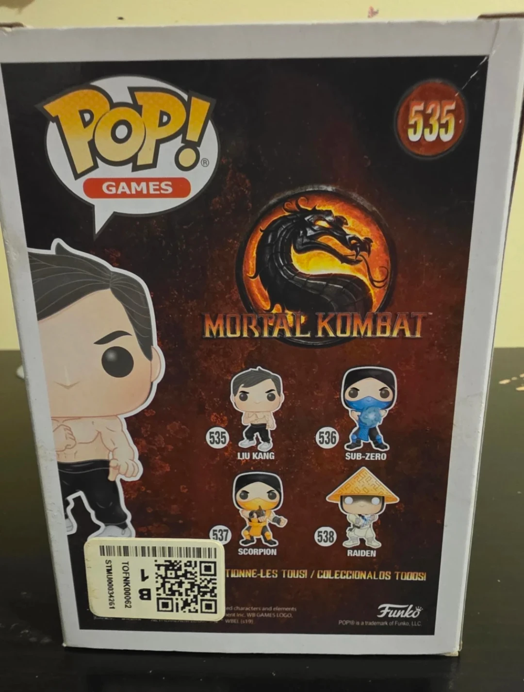 Funko POP! Mortal Kombat Liu Kang Vinyl Figure - photo 2