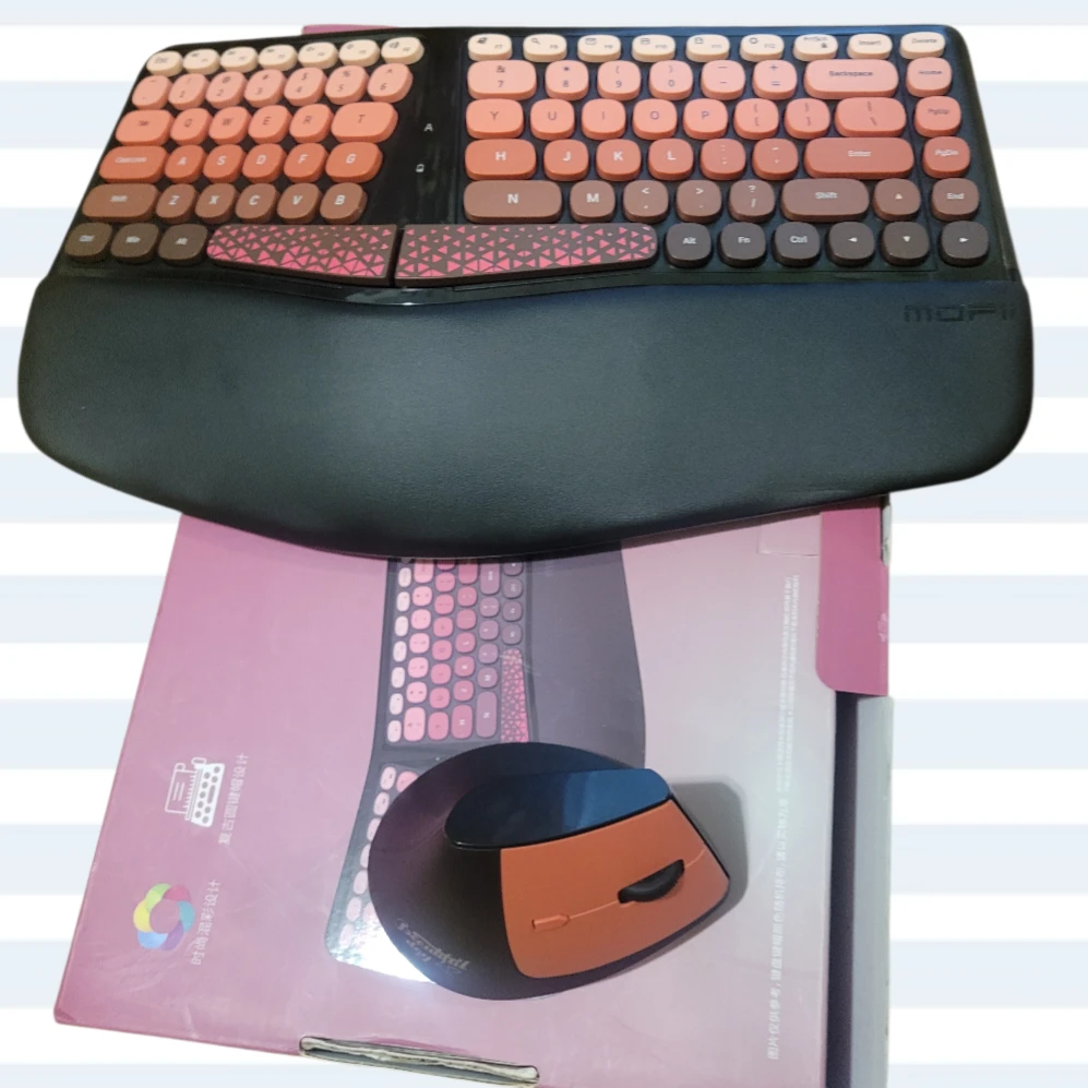 MOFII BOMI Ergonomic Wireless Keyboard and Mouse Set - photo 4