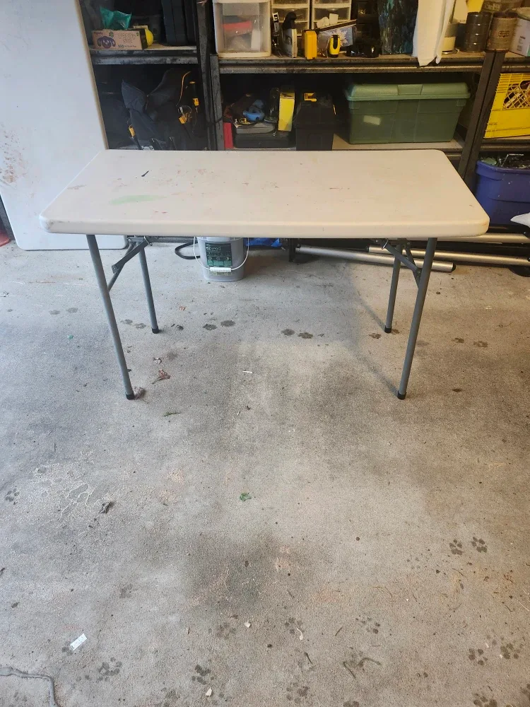 Folding Table - White