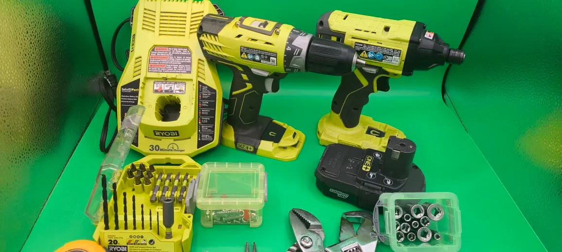 Ryobi ONE+ Drill & Impact Driver Kit image indicator(8)