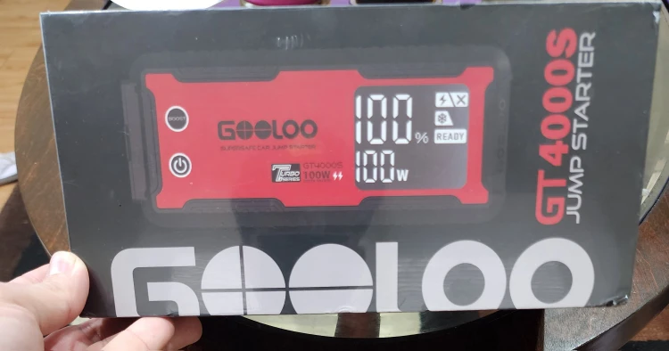 Gooloo GT4000S Jump Starter - New in Box!
