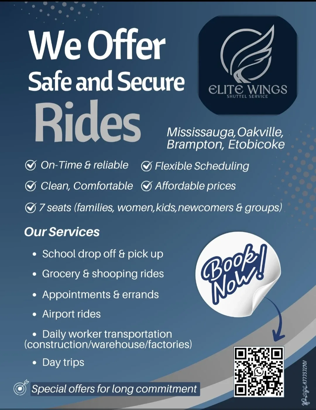 Your trusted carrier..Book Now