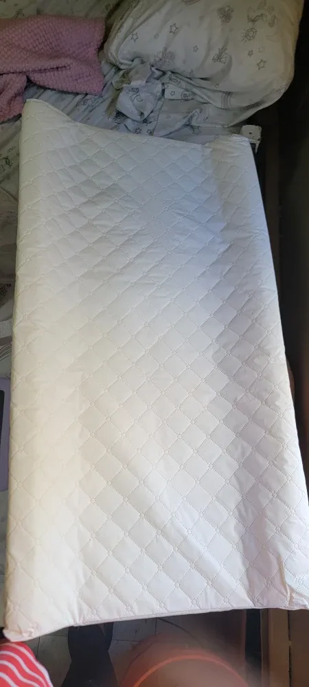 White Baby Changing Pad