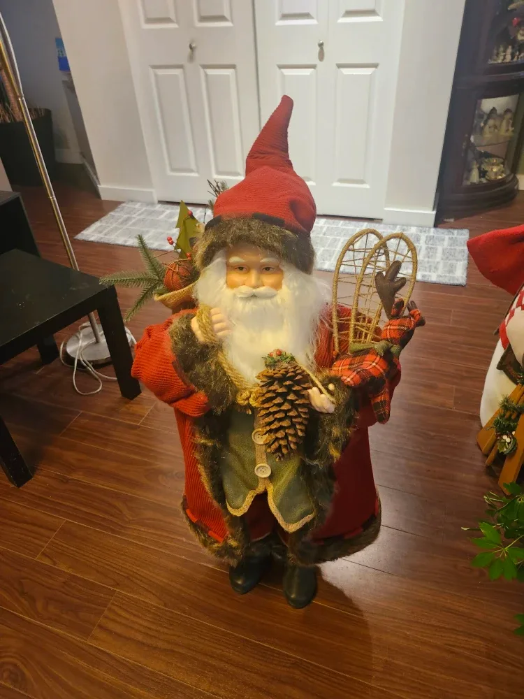 Christmas Santa Figurine Decoration