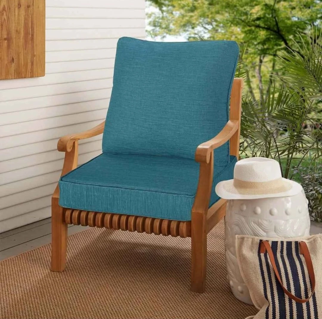 Teal Outdoor Chair Cushions