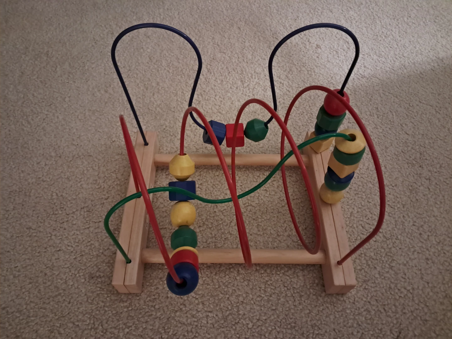 Wooden Bead Maze Toy