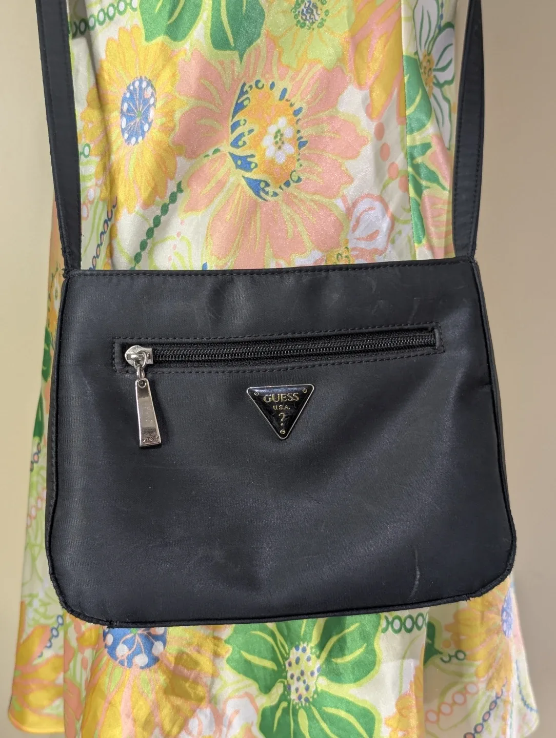 Guess Black Shoulder Bag