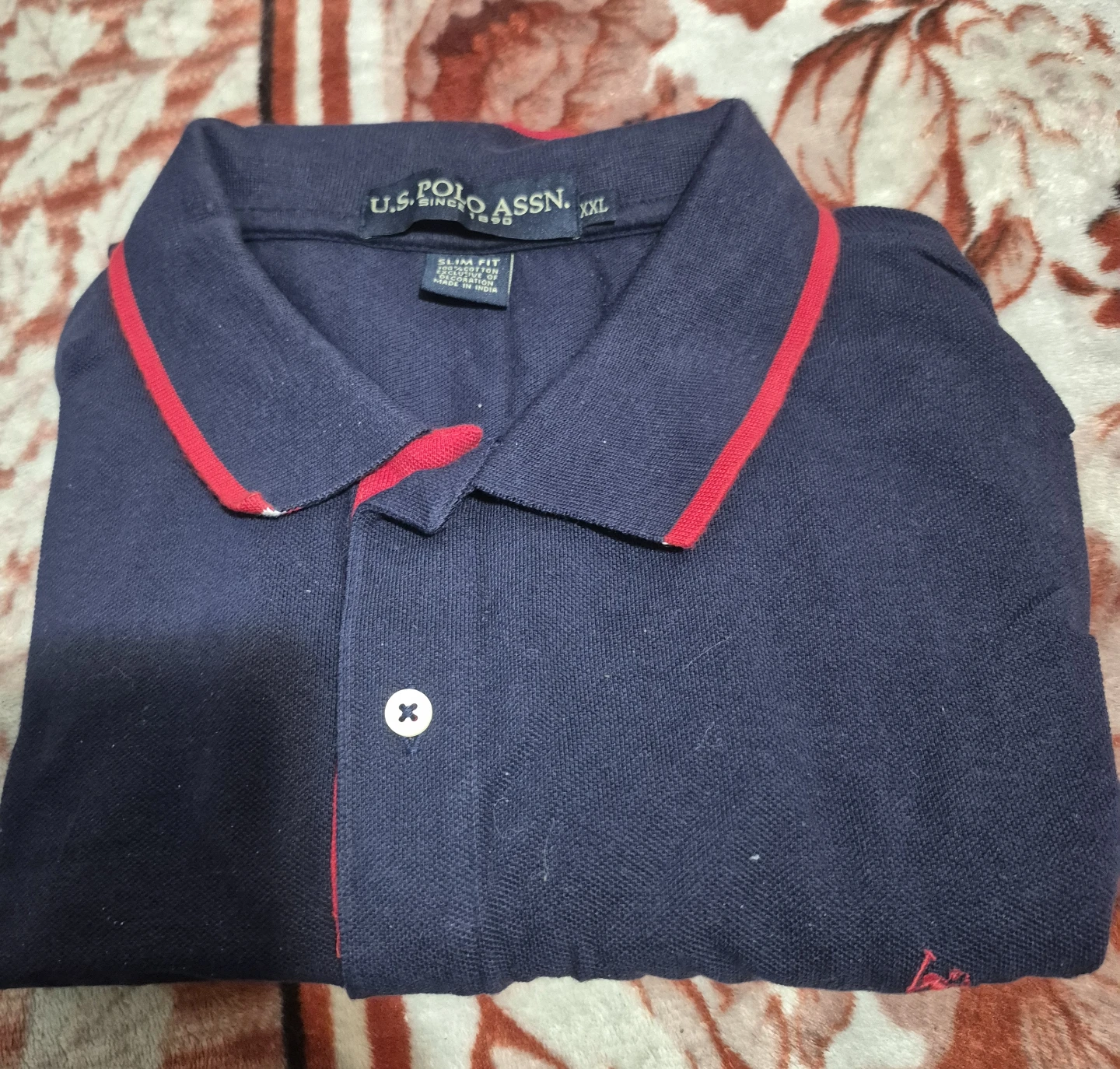 U.S. Polo Assn. XXL Slim Fit Polo Shirt