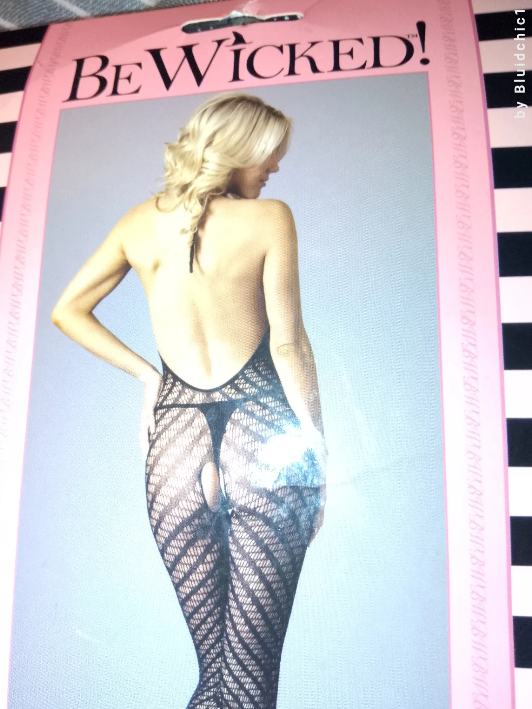#Cleanout-Be Wicked Halter Bodystocking - New in Package! - photo 4