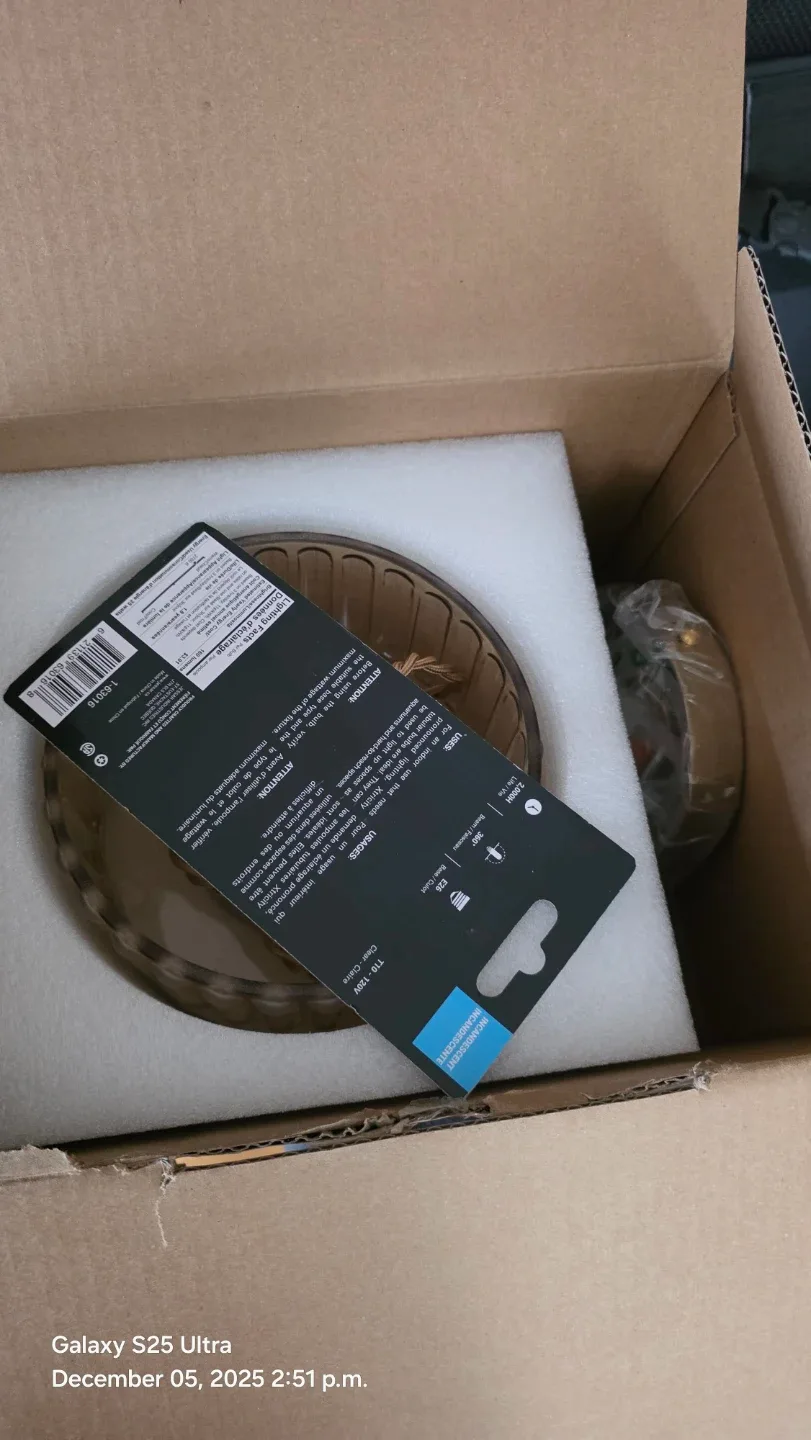 Z-striped Amber Pendant Light - 1 Light Hardwired image indicator(7)