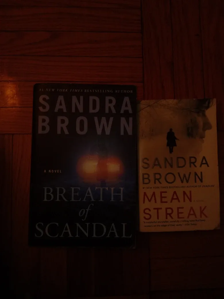 2 Sandra brown books
