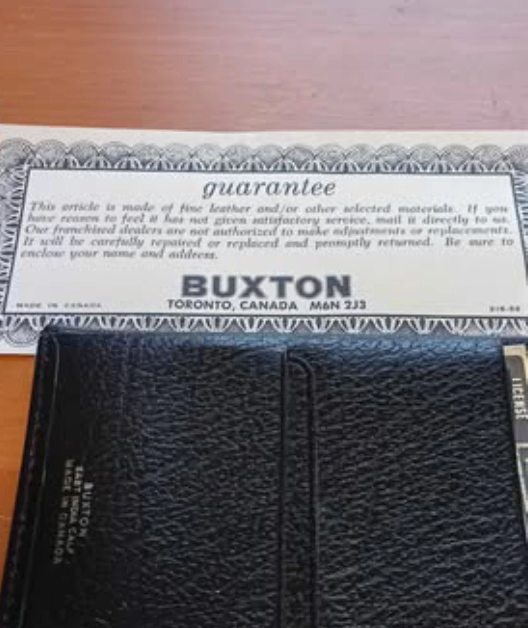 Buxton leather wallet - photo 3