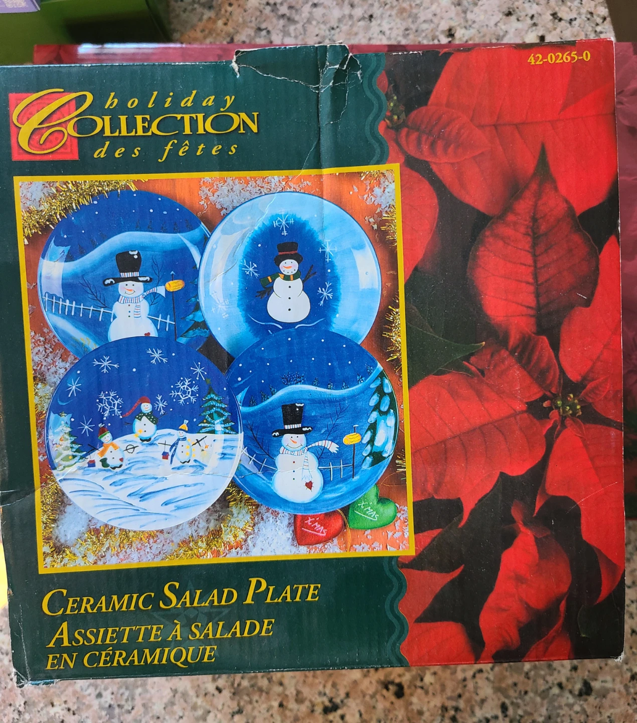 Holiday Collection Ceramic Salad Plates (Set of 4) - photo 2