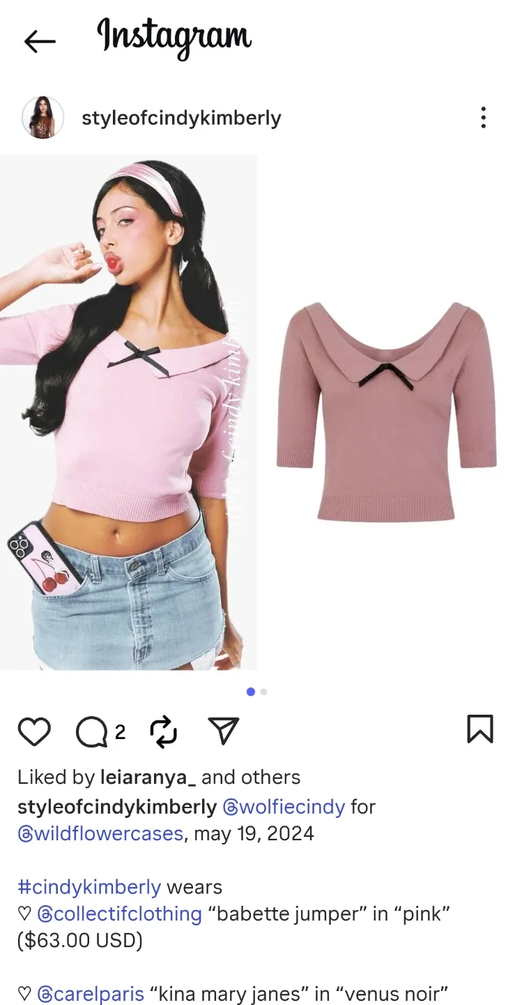 #cleanout retro style pink top