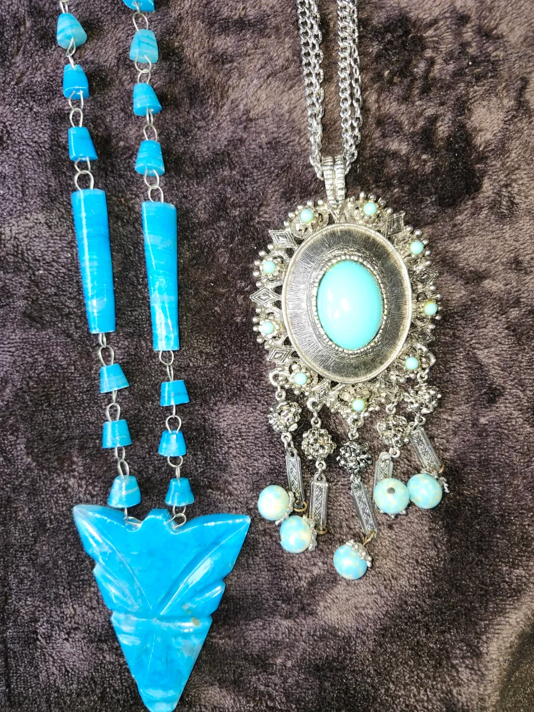 Vintage Turquoise & Coral Jewellery Lot