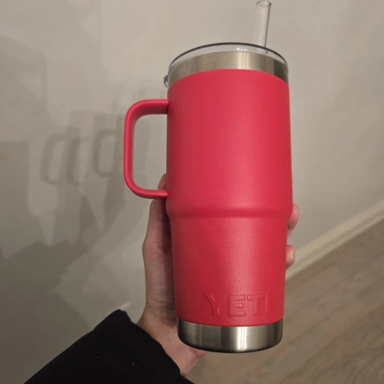 YETI Rambler 25 Oz Straw Mug Rescue Red - photo 3