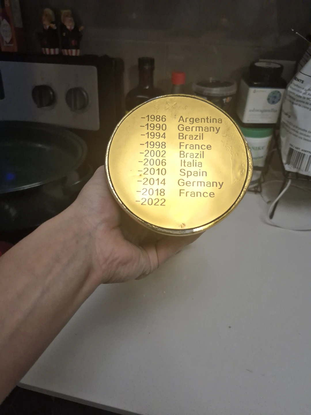 FIFA World Cup Trophy Replica - photo 3