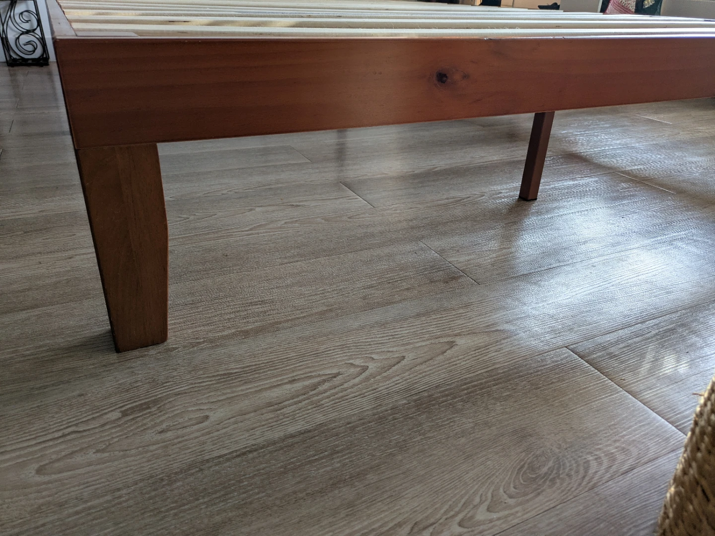Ikea Solid Wood Bed Frame - Queen - photo 2
