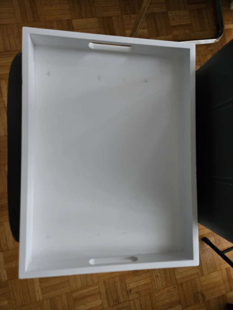 White Serving Tray - photo 3