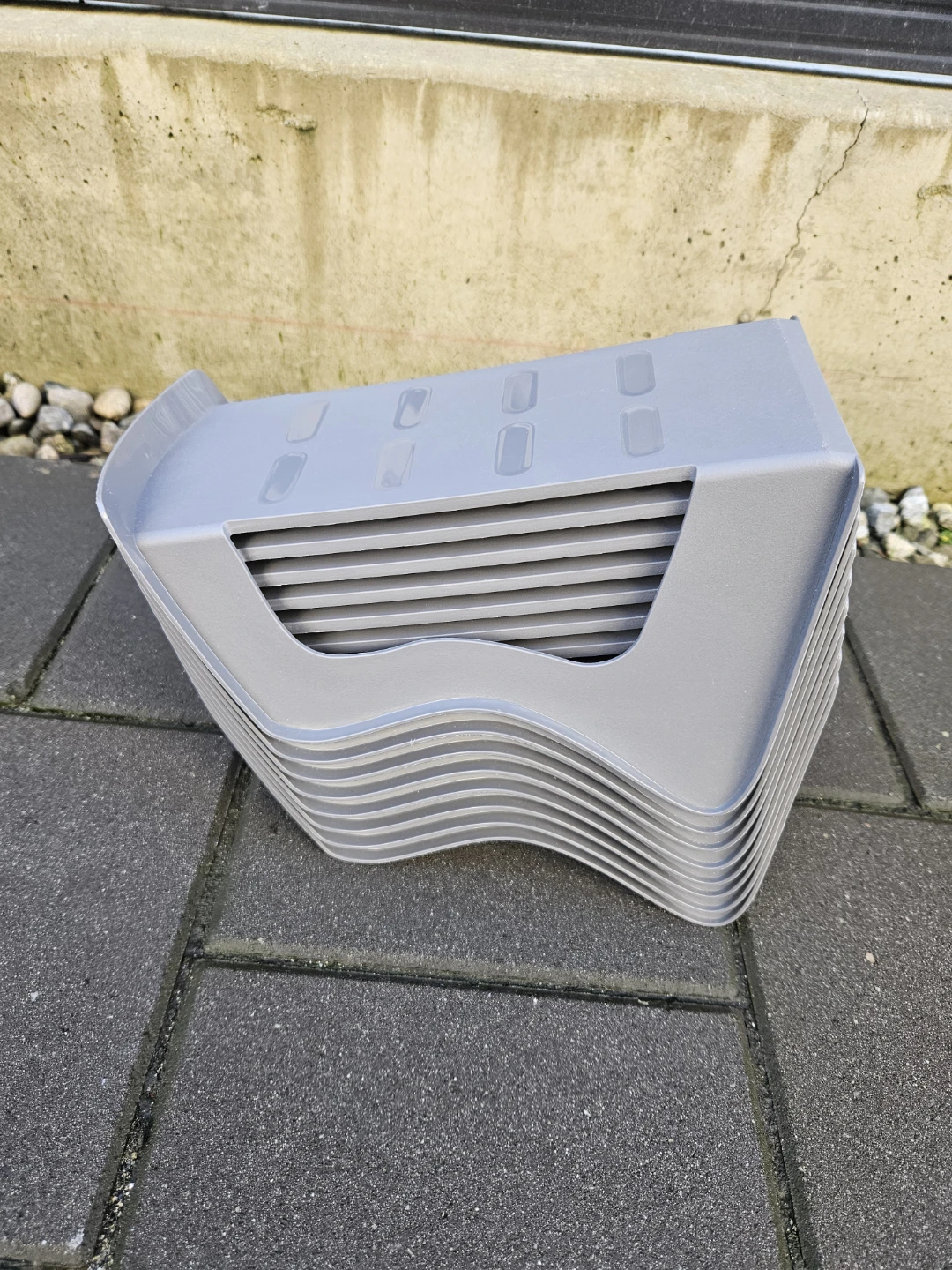 MURVEL Shoe organizer, gray, 14x14x24 cm (5 ½x5 ½x9 ½ ") - photo 2