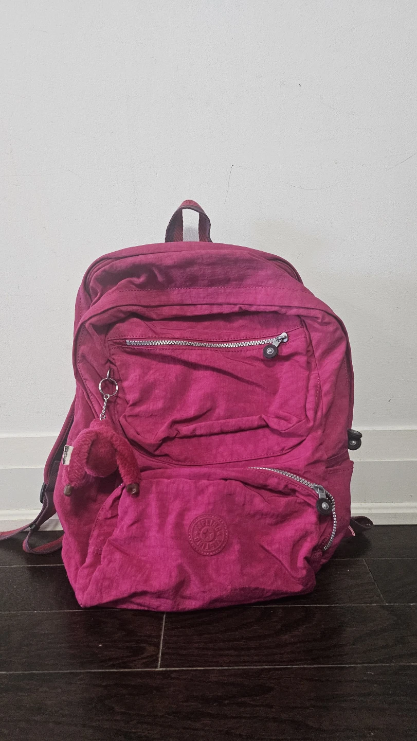 Kipling Pink Backpack