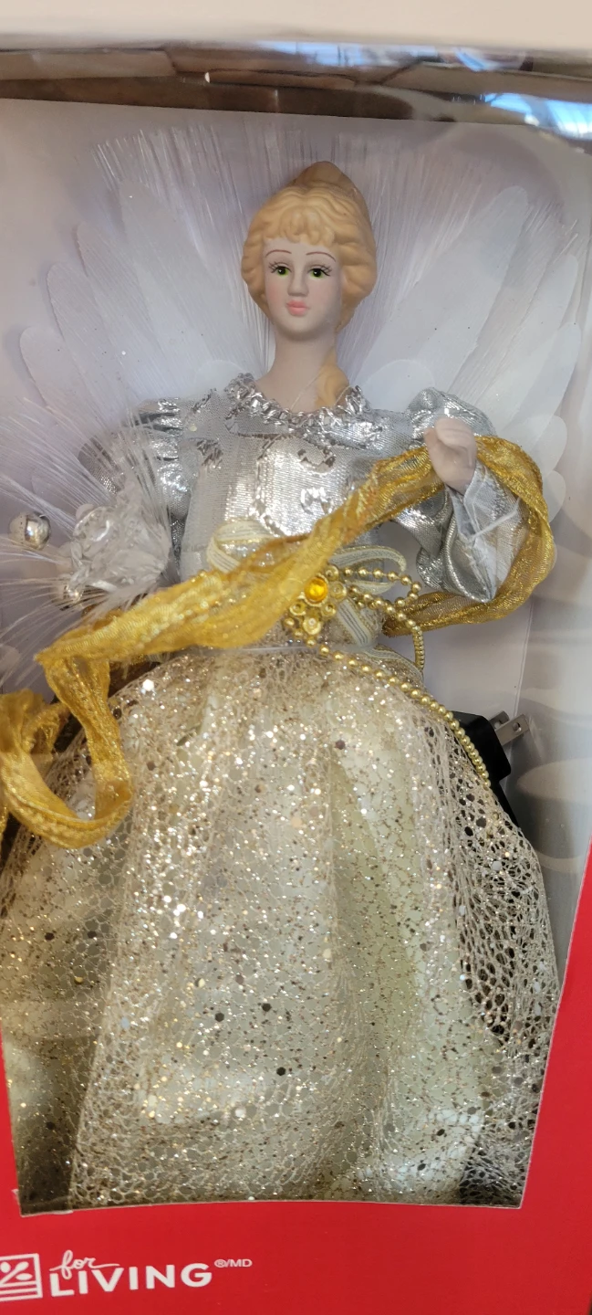 Fiber Optic Angel Tree Topper - New in Box! - photo 2